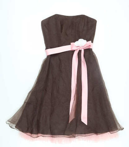 Alfred Angelo Women’s Brown Ball Gown Dress Size 12