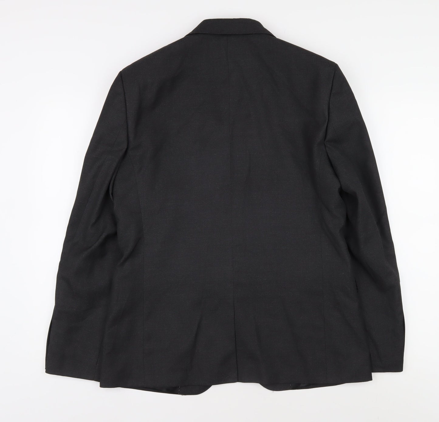 Mens UK Size 40 Moss London Regular Black Suit Jacket
