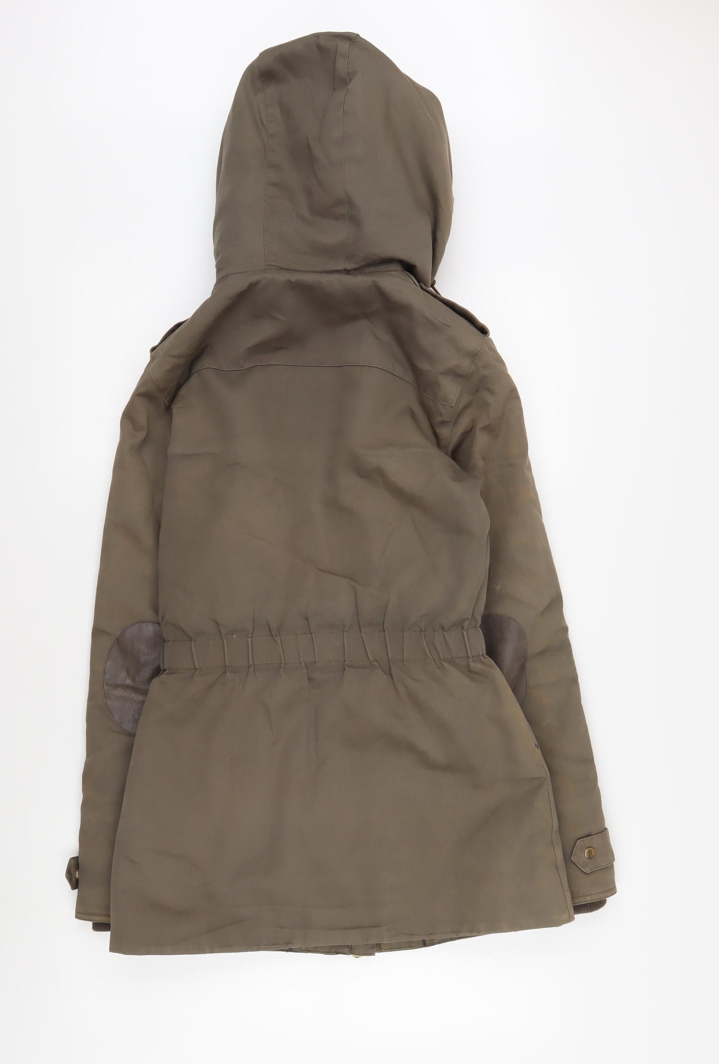 modström Women Brown Parka Jacket XS