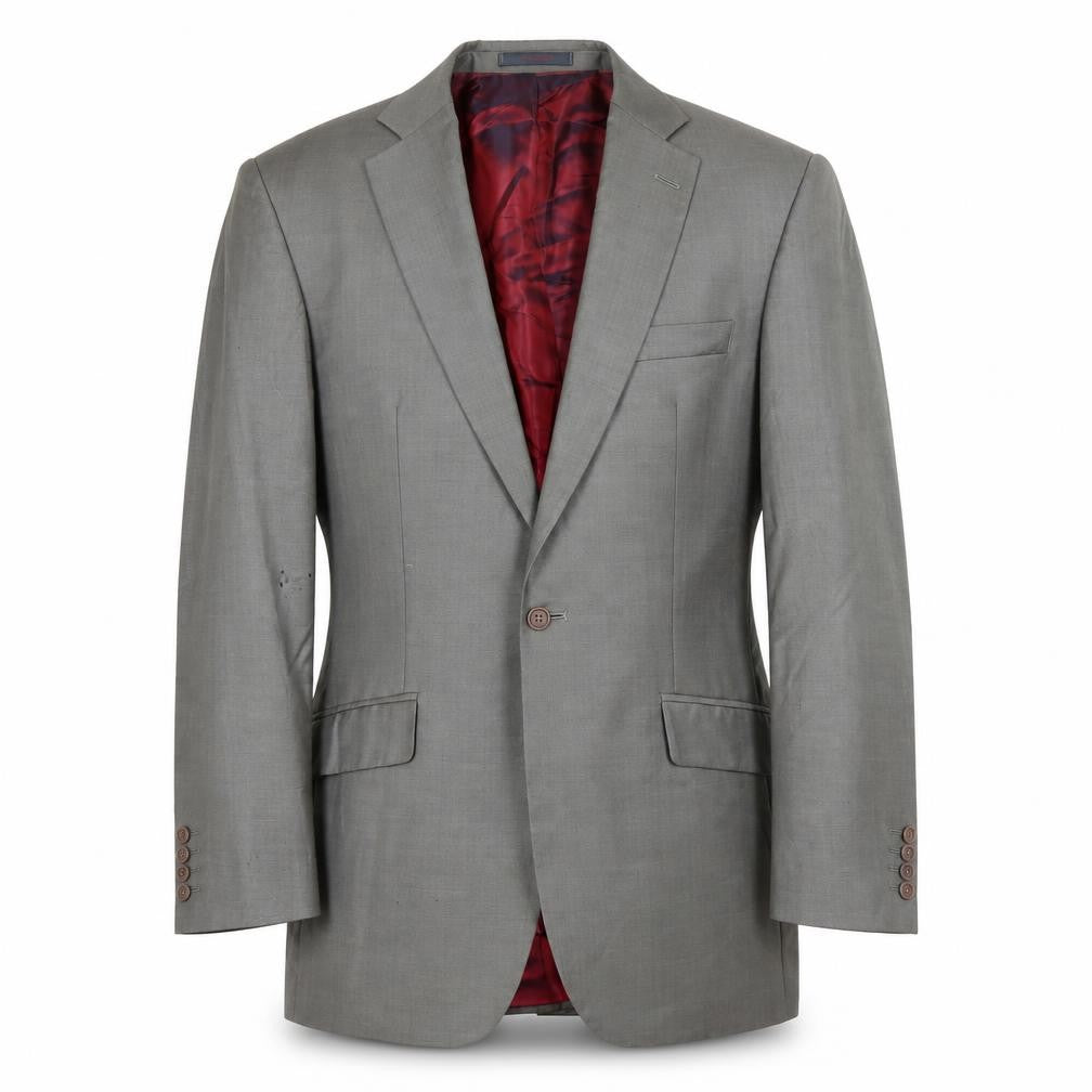Mens UK Size 40 Ted Baker Regular Grey Suit Jacket