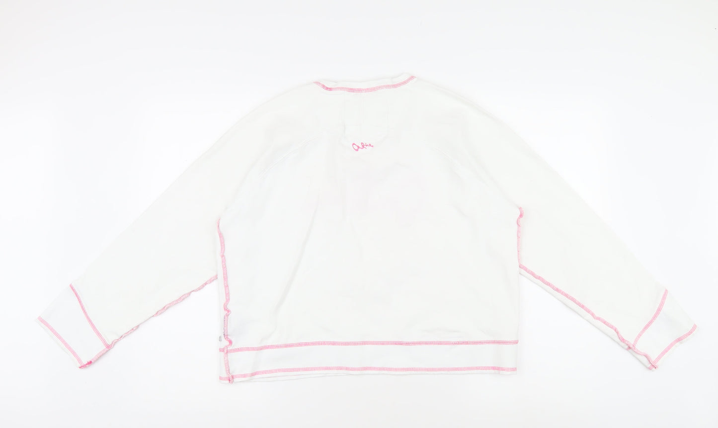 Womens UK Size 3 Onfire White Basic T-Shirt