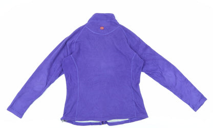 Sherpa Women's Purple Fleece Jacket L