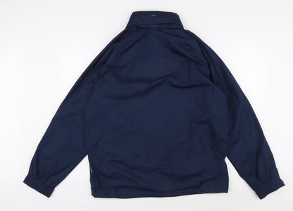 Mens UK Size M Trespass Blue Rain Coat