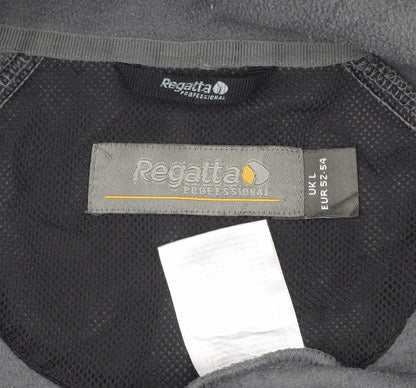 Regatta Men's Grey Windbreaker Jacket L Lightweight Outdoor