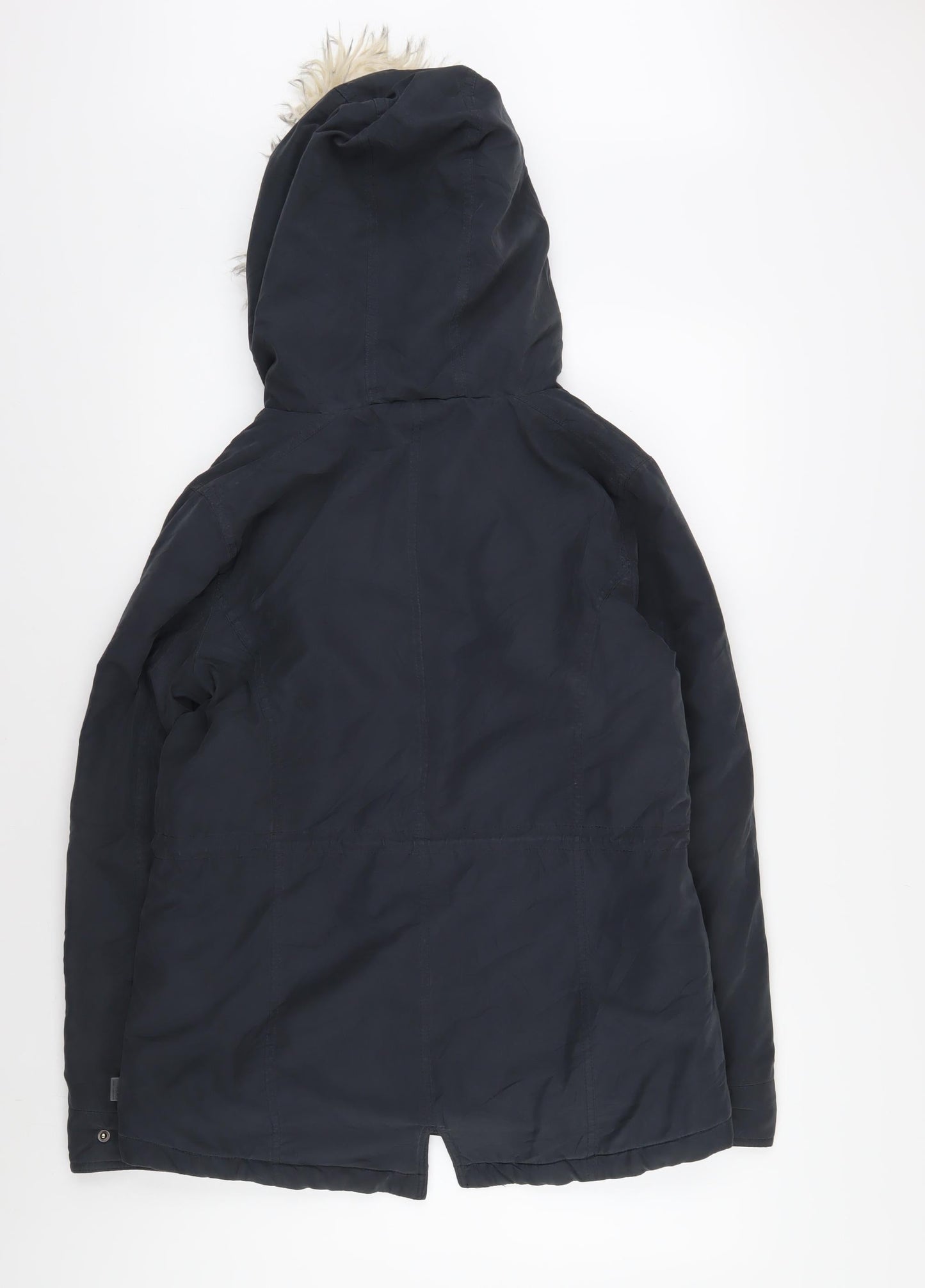 Unisex Adults UK Size L Only Black Parka Coat