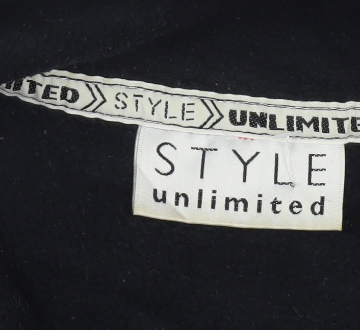 Style Unlimited Unisex Red Fleece Pullover Sweatshirt L