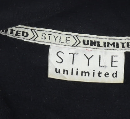 Style Unlimited Unisex Red Fleece Pullover Sweatshirt L