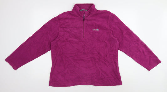 Regatta Women's Purple Pullover Sweatshirt, Size 16