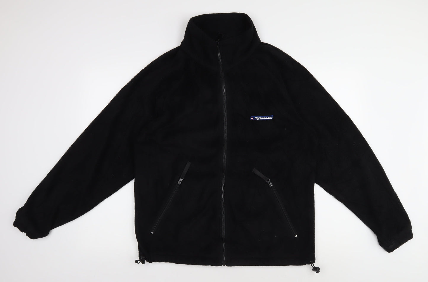 Highlander Men's Black Full Zip Sweatshirt M