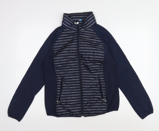 Equestrian Women's Blue Puffer Jacket Size 14