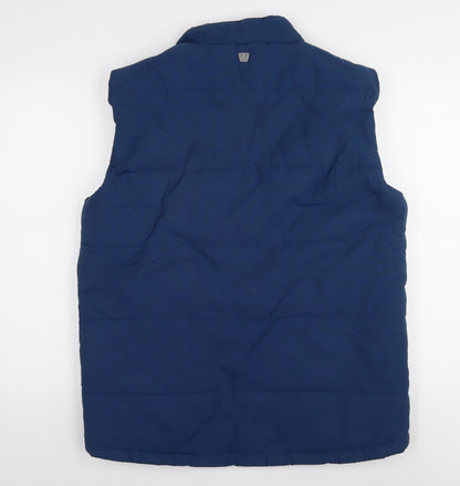 Mens UK Size L Morley Blue Puffer Jacket