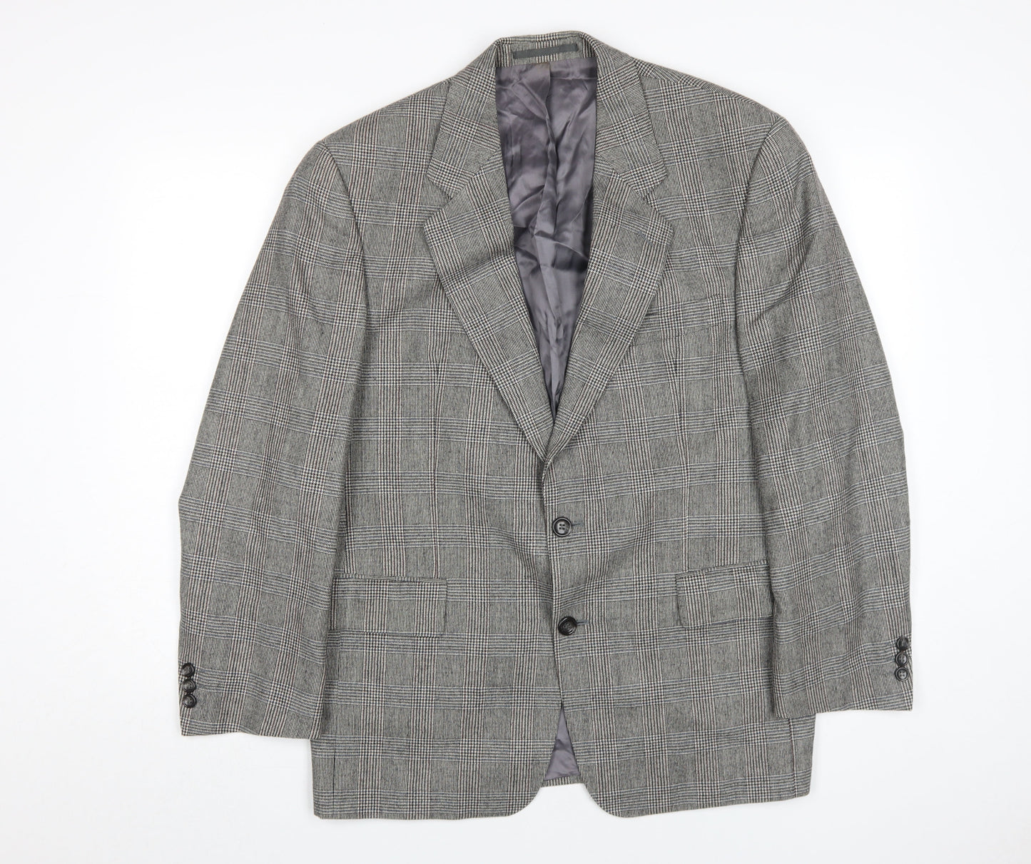 Mens UK Size 40 Odermark Regular Grey Suit Jacket