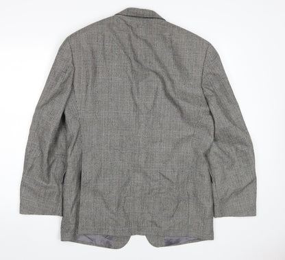 Mens UK Size 40 Odermark Regular Grey Suit Jacket