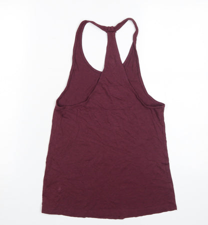 Crane Women's Red Racerback Tank Top - Small