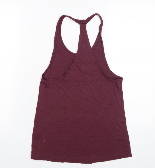 Crane Women's Red Racerback Tank Top - Small