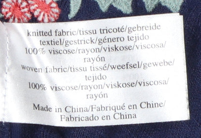 Womens UK Size 12 Laura Ashley Blue  Tank