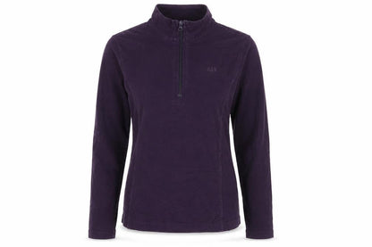 Womens UK Size M Gap Purple Henley Sweatshirt