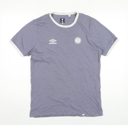 Umbro Men's Grey Crew Neck T-Shirt, Size S