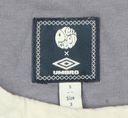 Umbro Men's Grey Crew Neck T-Shirt, Size S