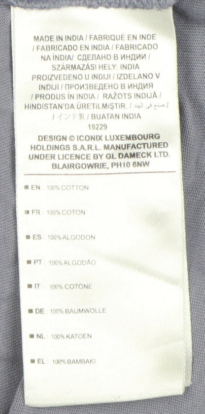 Umbro Men's Grey Crew Neck T-Shirt, Size S