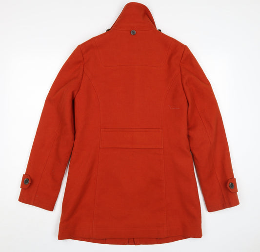 Mantaray Women's Red Duffle Coat Size 10 Toggle