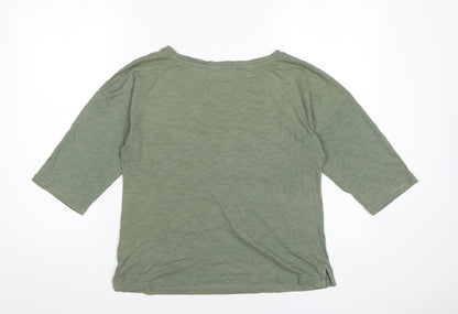 Boden Women's Green T-Shirt, Size S, Basic Style