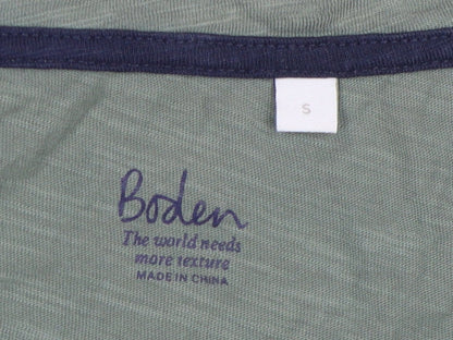 Boden Women's Green T-Shirt, Size S, Basic Style