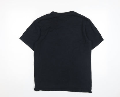Converse Women's Black T-Shirt, Size S