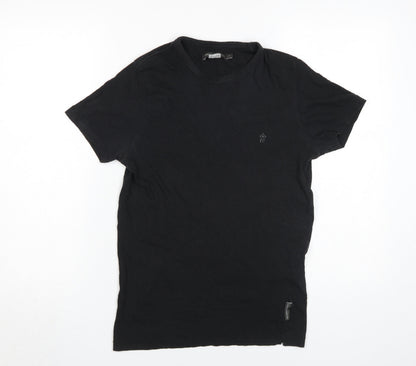 Mens UK Size S French Connection Black  T-Shirt