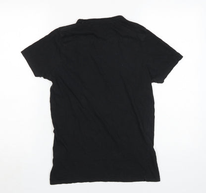 Mens UK Size S French Connection Black  T-Shirt