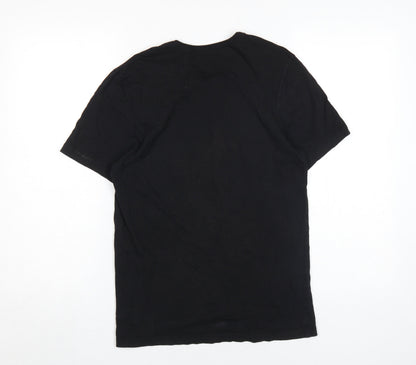 Mens UK Size S HUGO BOSS Black  T-Shirt