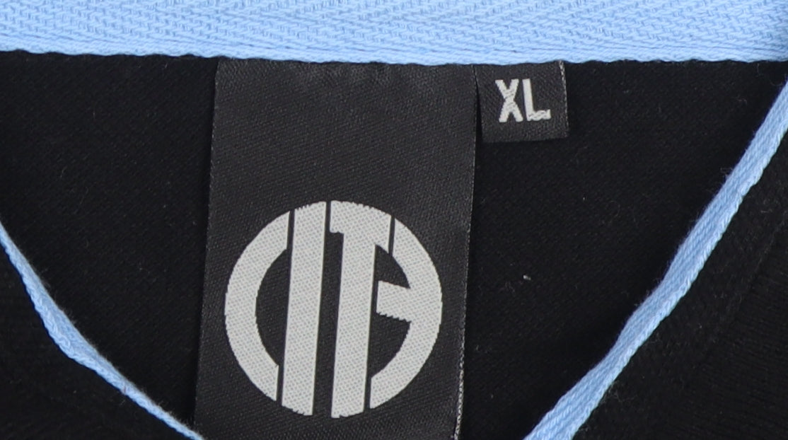 Men's XL CITE Black Manchester City F.C. Polo Shirt