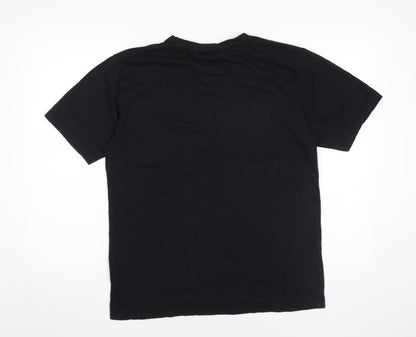 Peter Storm Men's Black Graphic Print T-Shirt M