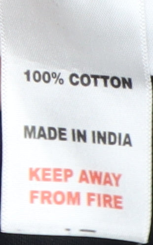 Peter Storm Men's Black Graphic Print T-Shirt M