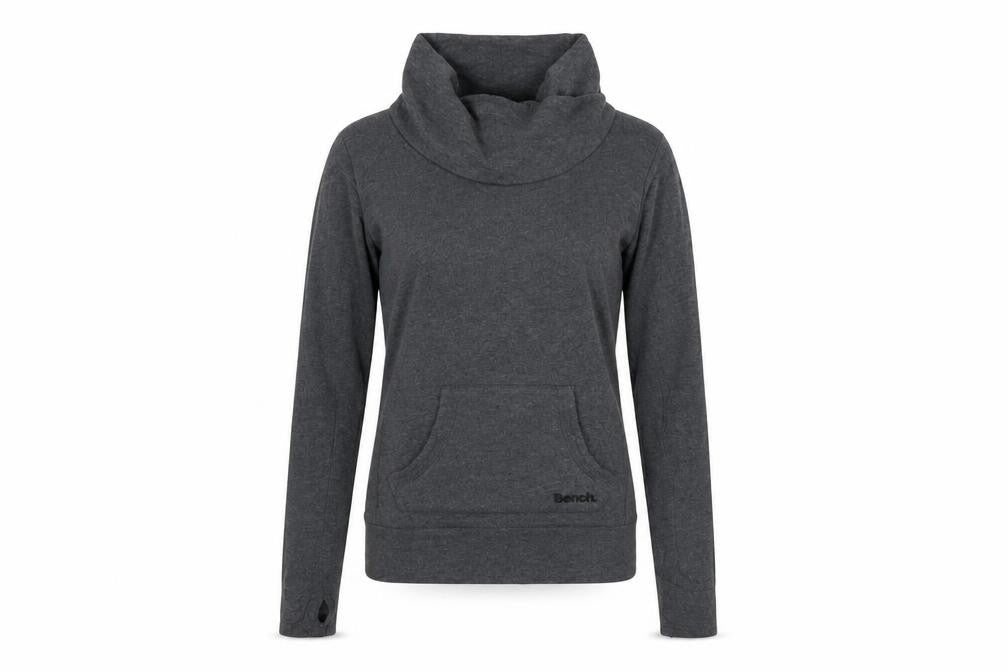 Womens UK Size S Bench Grey Pullover Sweatshirt