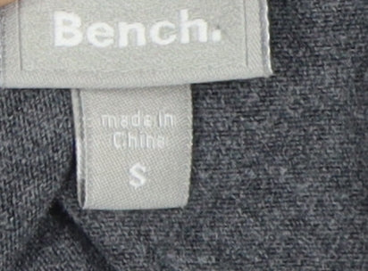 Bench Women's Black Parka Jacket with Hood - Size L