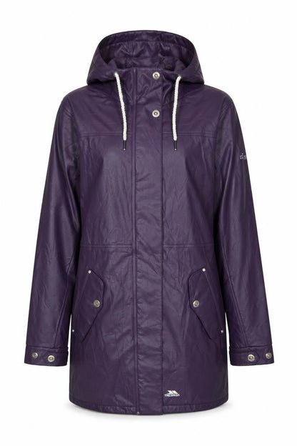 Womens UK Size 10 Trespass Purple Parka Coat
