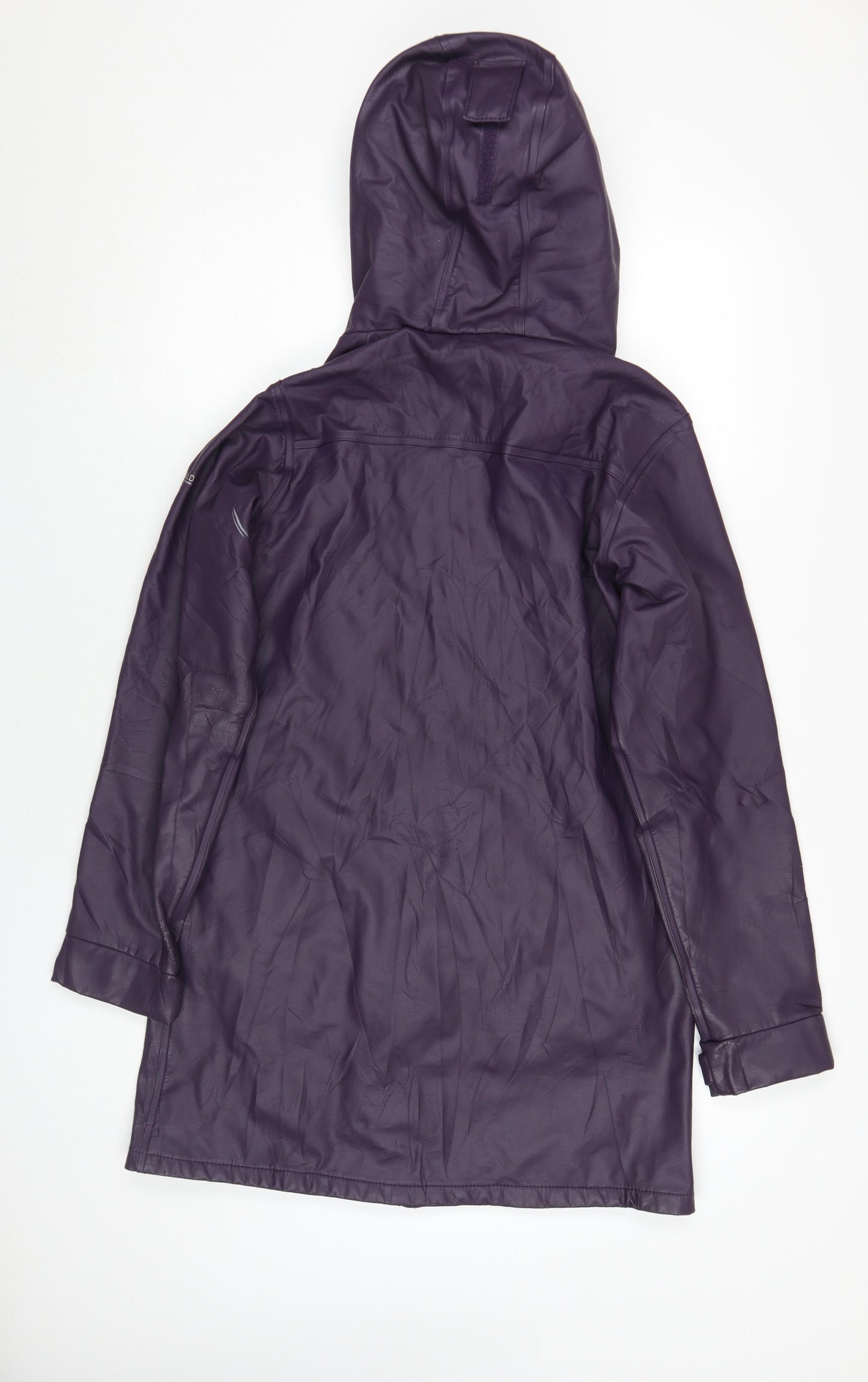Womens UK Size 10 Trespass Purple Parka Coat