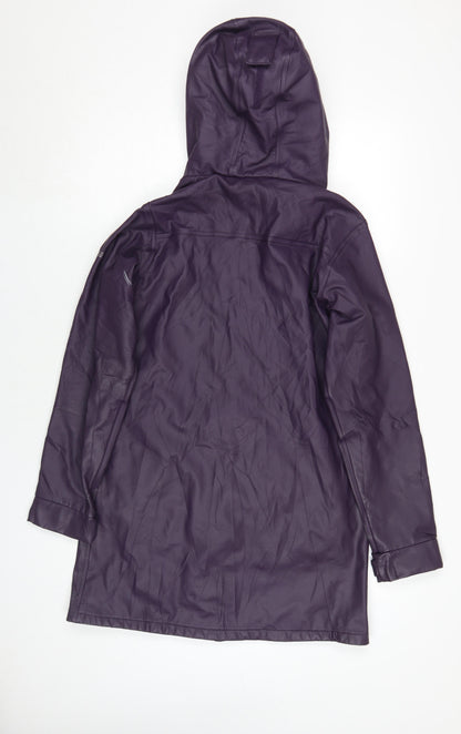 Womens UK Size 10 Trespass Purple Parka Coat