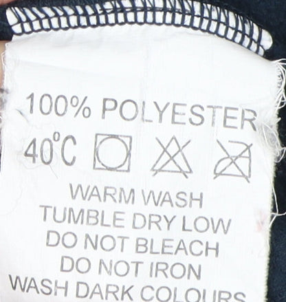 Arco Men's Blue Fleece Jacket Size L Casual Winter Warm