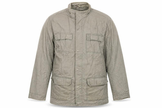 Mens UK Size M Etcetera Beige Military Jacket