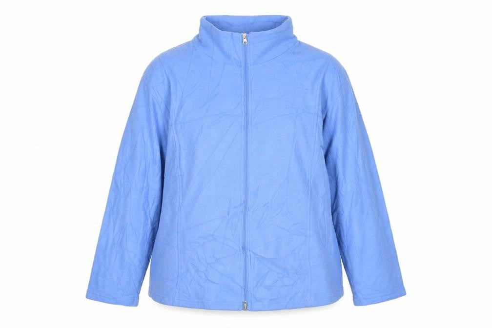 Anne De Lancay Blue Women's 2XL Fleece Jacket