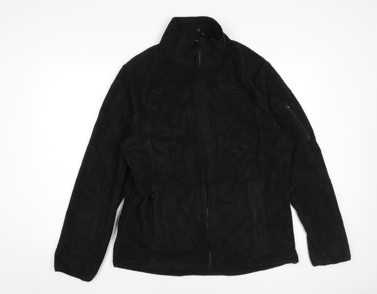 Mens UK Size M Peter Storm Black Windbreaker Coat