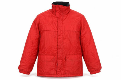 Mens UK Size M Discovery World Cruises Red Puffer Jacket