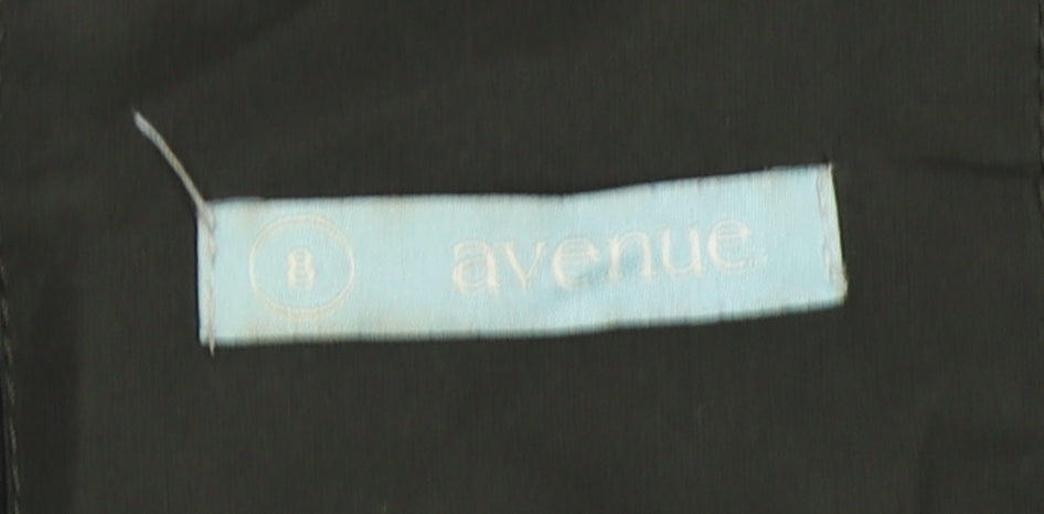 Avenue Women's Green Parka Coat Size 8 with Hood