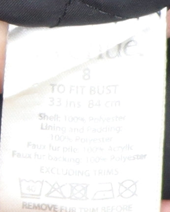 Avenue Women's Green Parka Coat Size 8 with Hood