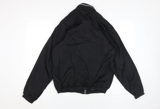 Mens UK Size S Rockport Black Windbreaker Coat