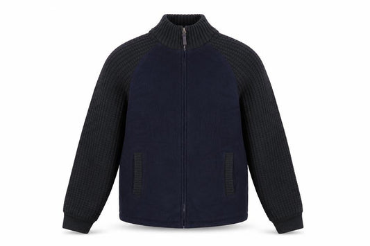 Mens UK Size M Kensington Eastside Black Bomber Jacket