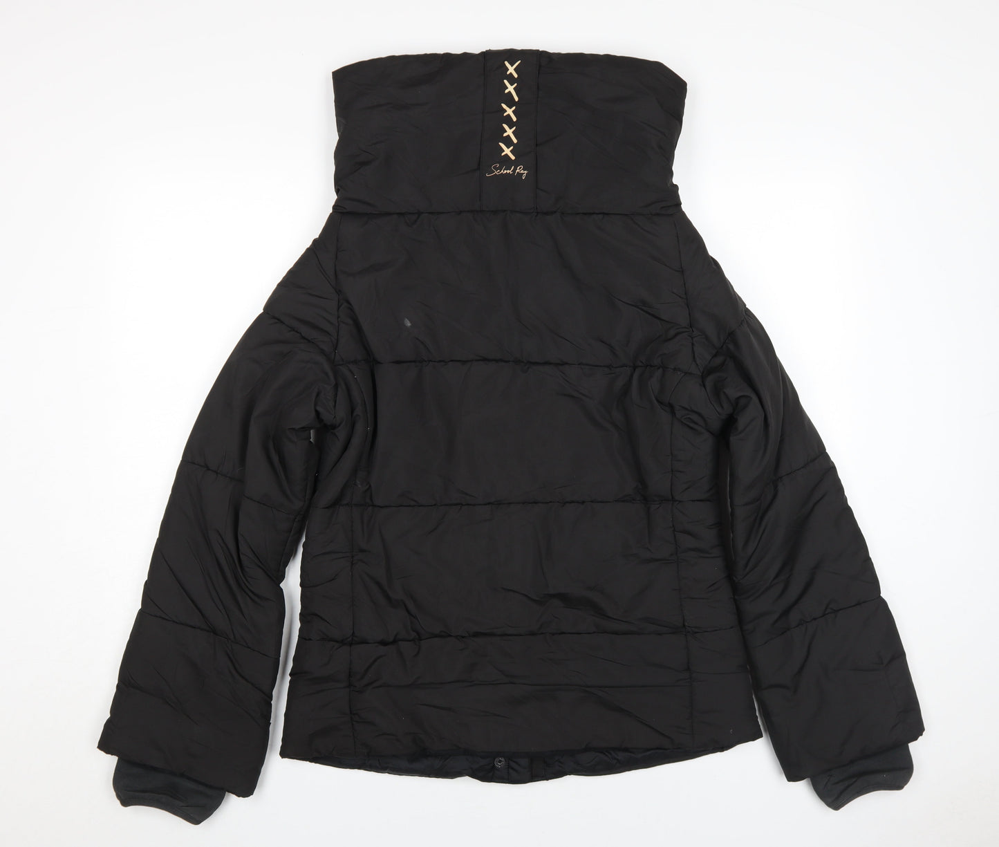 School Rag Women's Black Puffer Jacket Size 6