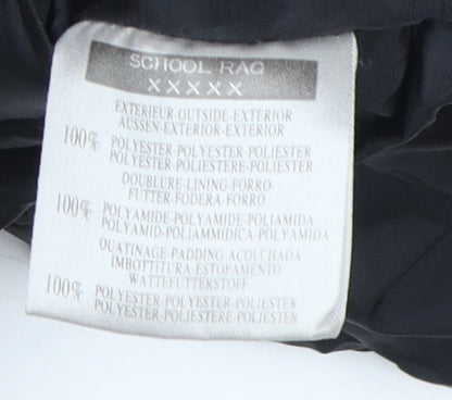 School Rag Women's Black Puffer Jacket Size 6